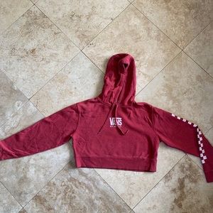 Red Vans hoodie